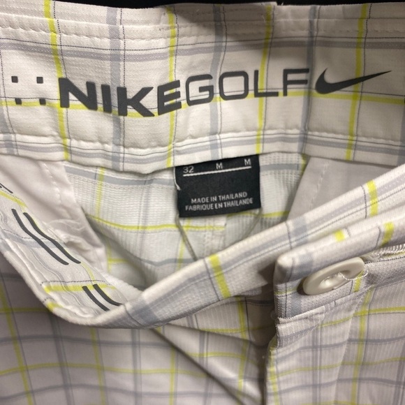 NWT - Nike Golf Shorts Mens 32 Plaid - Dri Fit Performance - Picture 6 of 6